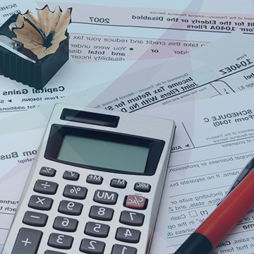 Calculator on 税 Documents